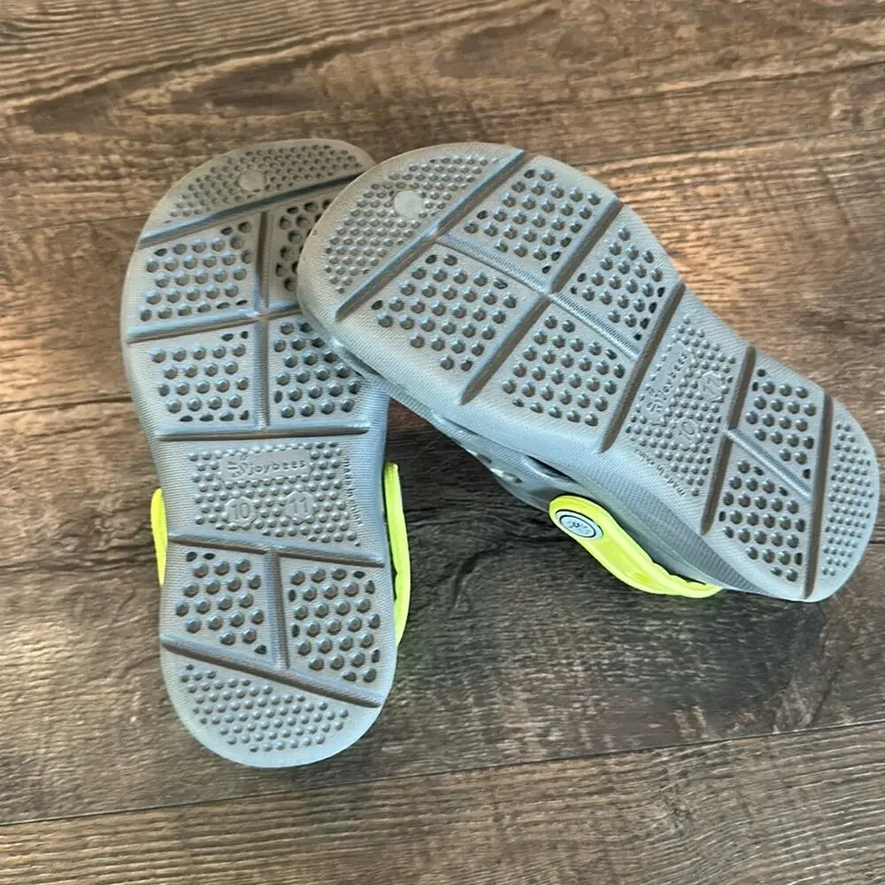 Joybees Toddler‎ C10/C11 Charcoal Gray Harper Active Clogs NWOT